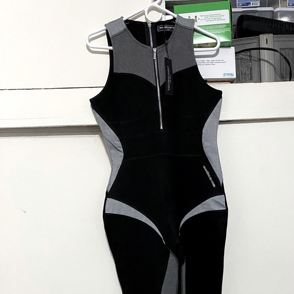 MANIÉRE DE VOIR RACER COLOUR BLOCK JUMPSUIT - Picture 1 of 10